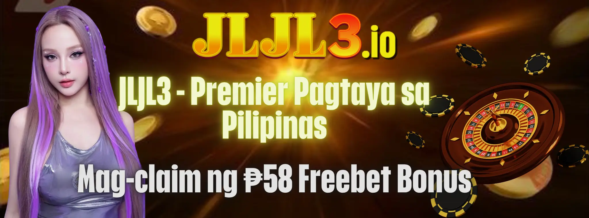 JLJL3 - Premier Pagtaya sa Pilipinas | Mag-claim ng ₱58 Freebet Bonus